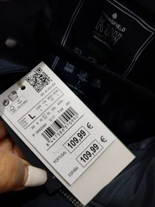 Chaqueta Springfield Hombre Talla M Azul