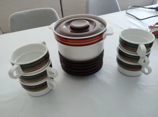 Bidasoa 80: Sopera y 6 tazze consome