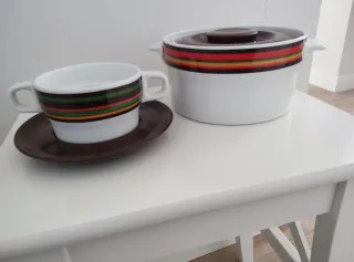 Bidasoa 80: Sopera y 6 tazze consome