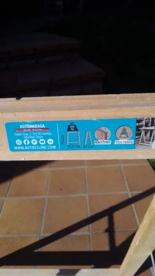 Borriquetas de madera