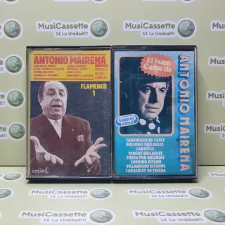 Lote ANTONIO MAIRENA Cintas Cassette