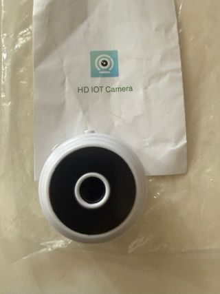 Cámara HD IOT con soporte y cable