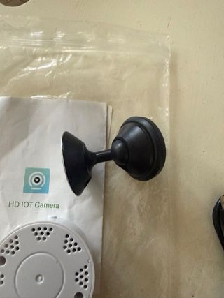 Cámara HD IOT con soporte y cable