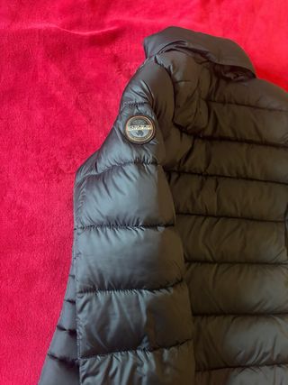 Chaqueta acolchada negra