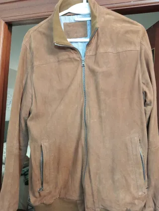 Cazadora Ante Marrón C&A Talla M