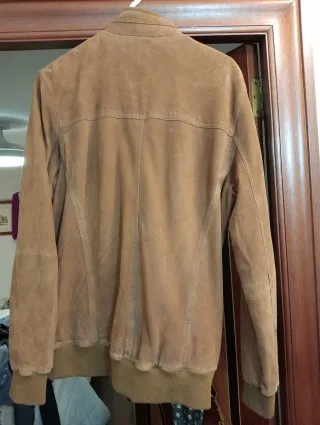 Cazadora Ante Marrón C&A Talla M