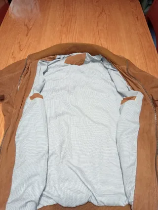 Cazadora Ante Marrón C&A Talla M