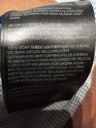 Cazadora Ante Marrón C&A Talla M