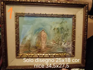 Dipinto impressionista anni 70