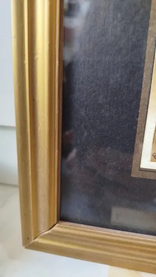 Quadro vintage legno