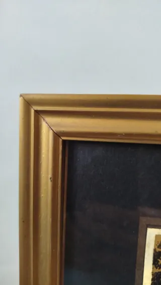 Quadro vintage legno