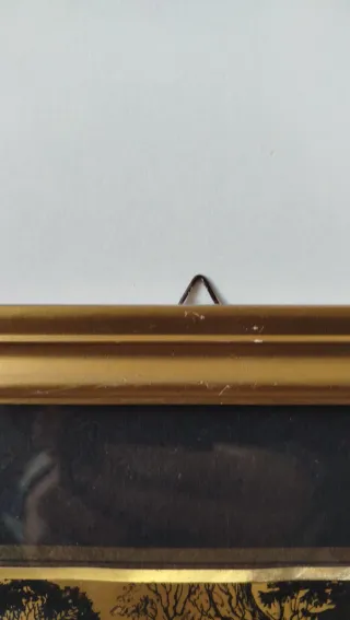 Quadro vintage legno