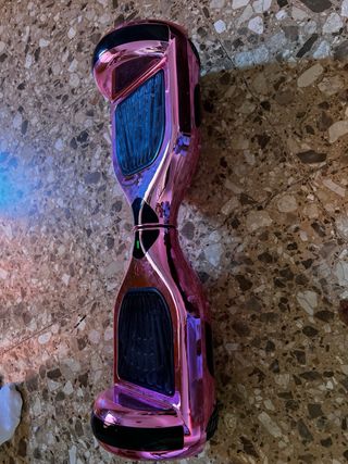 Patineta Eléctrica Rosa Metálico