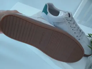 Zapatillas Calvin Klein Mujer Grises y Verdes