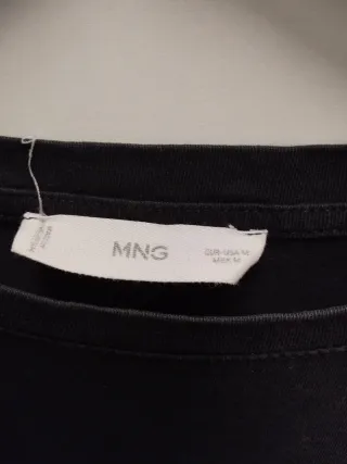 Camiseta MNG básica negra Talla M