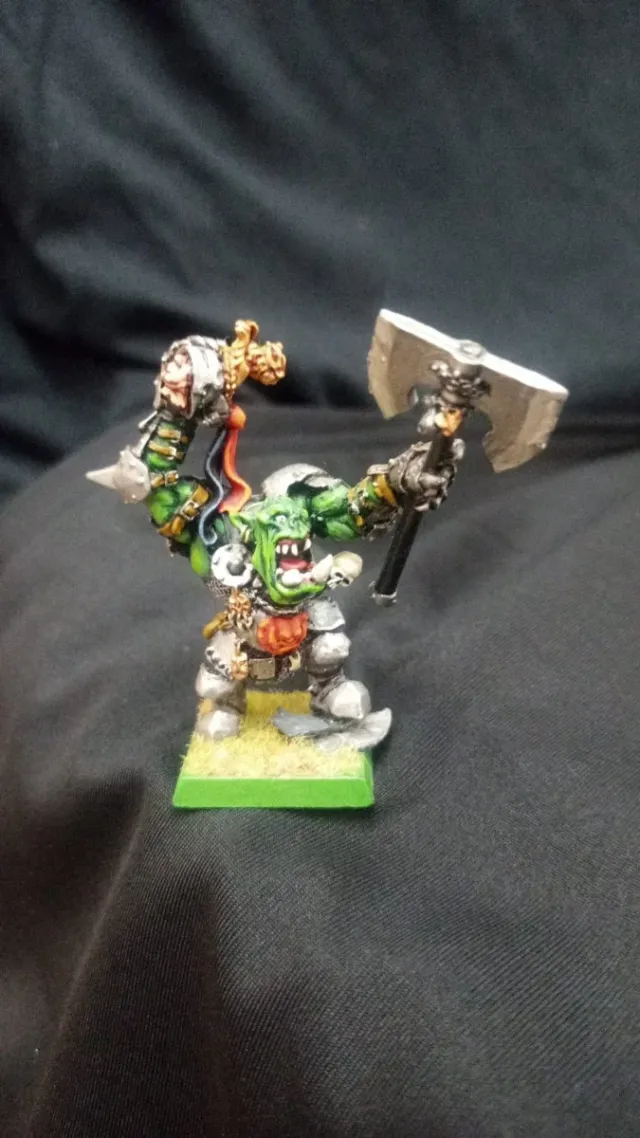 Miniatura Grimgor Hironside Retro warhammer