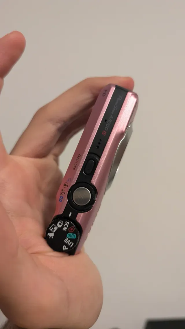 Canon PowerShot Cámara Digital Rosa