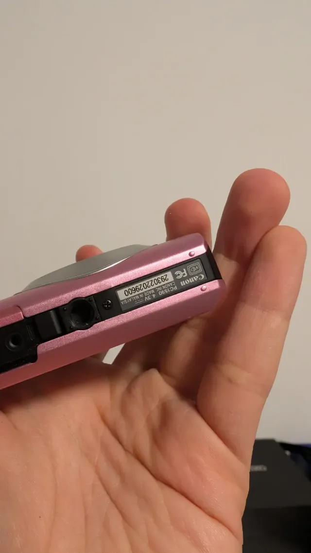 Canon PowerShot Cámara Digital Rosa