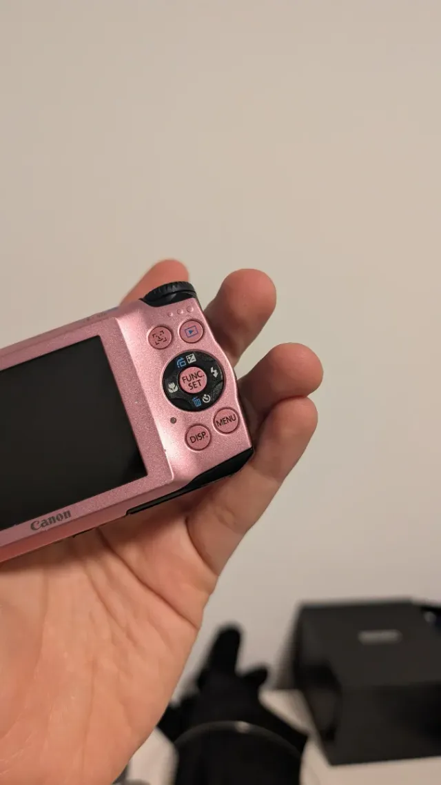 Canon PowerShot Cámara Digital Rosa