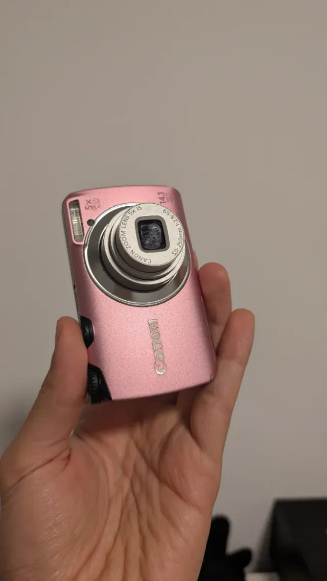 Canon PowerShot Cámara Digital Rosa