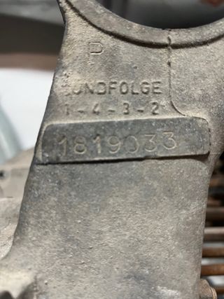 Bloque motor VW Escarabajo 30cv