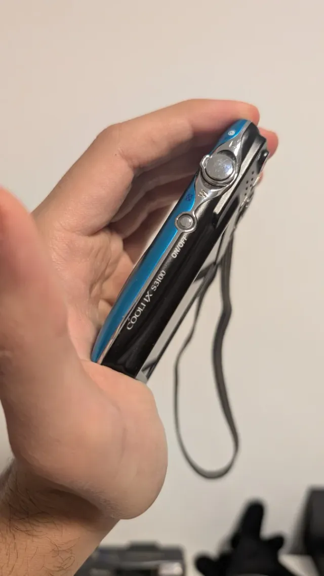 Cámara Nikon Coolpix Azul