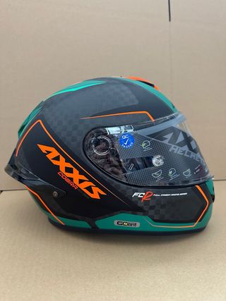 Casco Integral Carbono Axxis Talla S