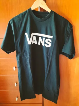 Camiseta Vans Talla M Negra