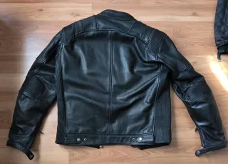 Chaqueta Cuero Moto Helstons Trust Talla L