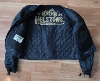 Chaqueta Cuero Moto Helstons Trust Talla L
