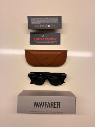 Gafas Ray-Ban Meta Wayfarer Negras