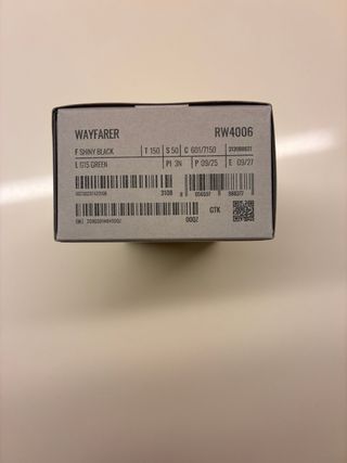 Gafas Ray-Ban Meta Wayfarer Negras