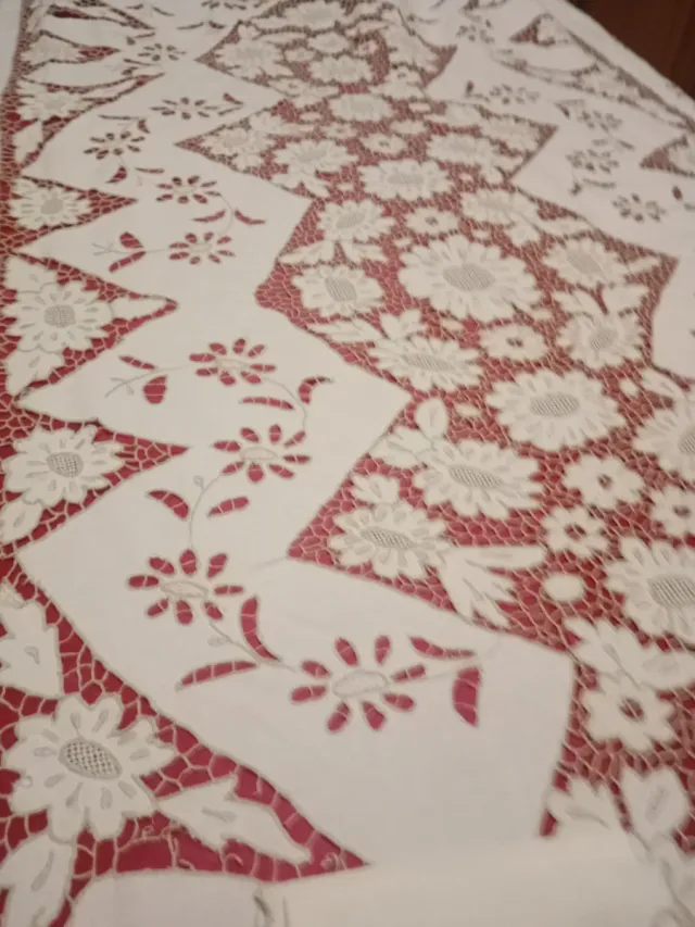 Mantelería antigua de 1850 para quien ame antiguo