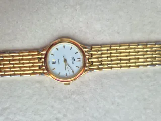 Orologio da donna in oro e argento Lotus