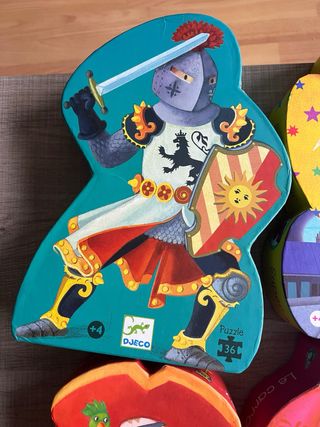 4 Puzzles Infantiles Djeco (36-54 piezas)