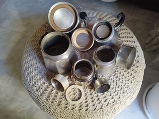 3 Caffettiere: Alluminio e Acciaio Inox