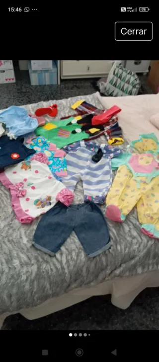 Lote Ropa Muñeco
