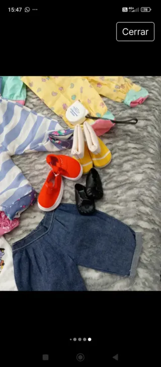 Lote Ropa Muñeco