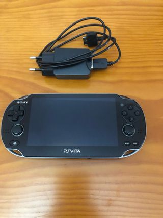 Sony PS Vita Negra + Cargador