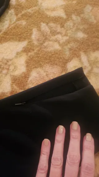 Pantaloni neri Boutique Moschino affusolati