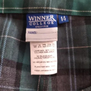 Falda pantalón escocesa El Corte Inglés