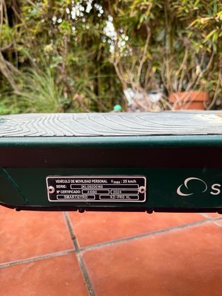 Patinete Eléctrico SmartGyro Verde