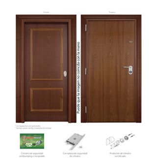 Puerta entrada izquierda 206x89cm