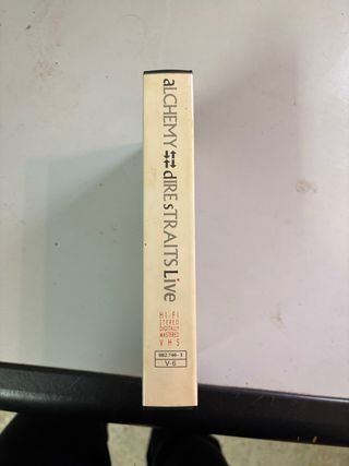 VHS Dire Straits Alchemy Live