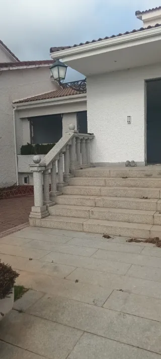 Balaustre y barandilla de granito