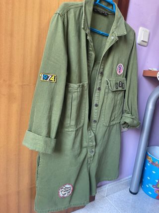 Mono Zara verde militar