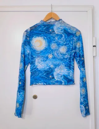 Crop top Van Gogh M