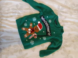 Jersey Navideño Invierno Niño 86 cm