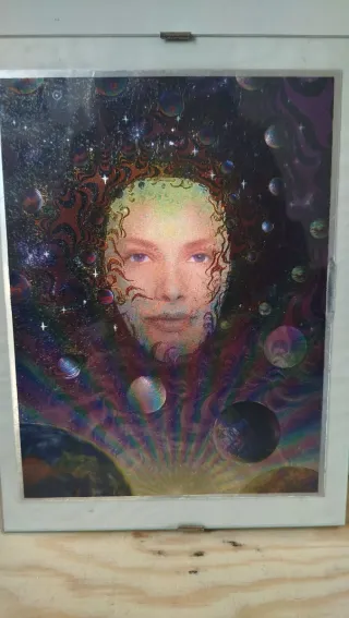 Quadro psichedelico spazio