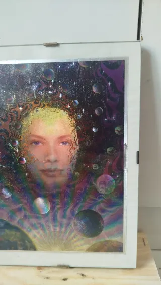 Quadro psichedelico spazio